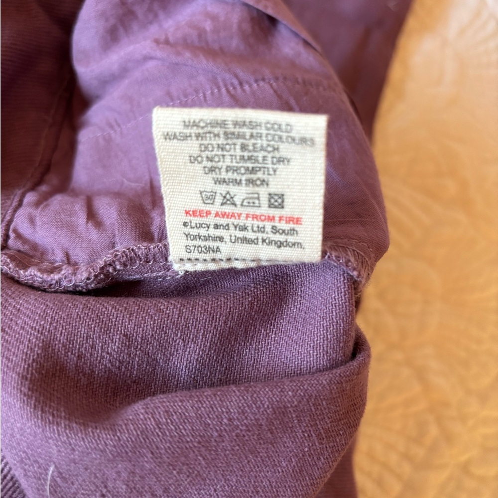 Lucy & yak Addison jeans in lilac - Picture 8 of 11